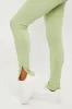 Sage Side Split Leggings - Oliviah sold by Rebellious Fashion