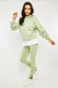 Sage Side Split Leggings - Oliviah sold by Rebellious Fashion