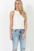 White Crochet Top - Marley sold by Rebellious Fashion