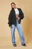 Black Chunky Knit Slouchy Cardigan - Daisy sold by Rebellious Fashion