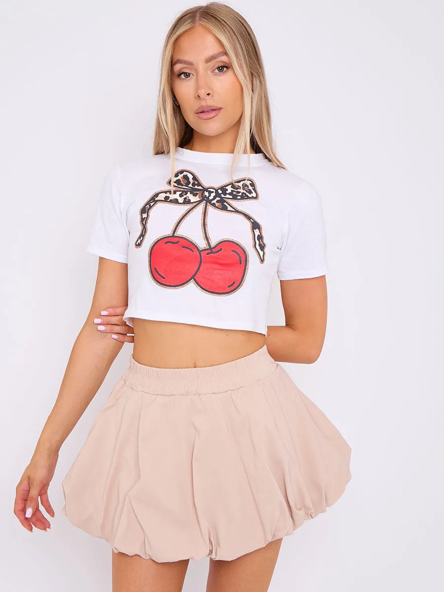 Puff Ball Summer Mini Skirt - Malia sold by Storm Desire product image thumbnail 4