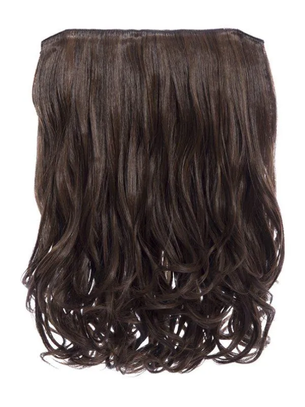 Rosie 1 Weft 16″ Curly Hair Extensions In Warm Brunette sold by Storm Desire