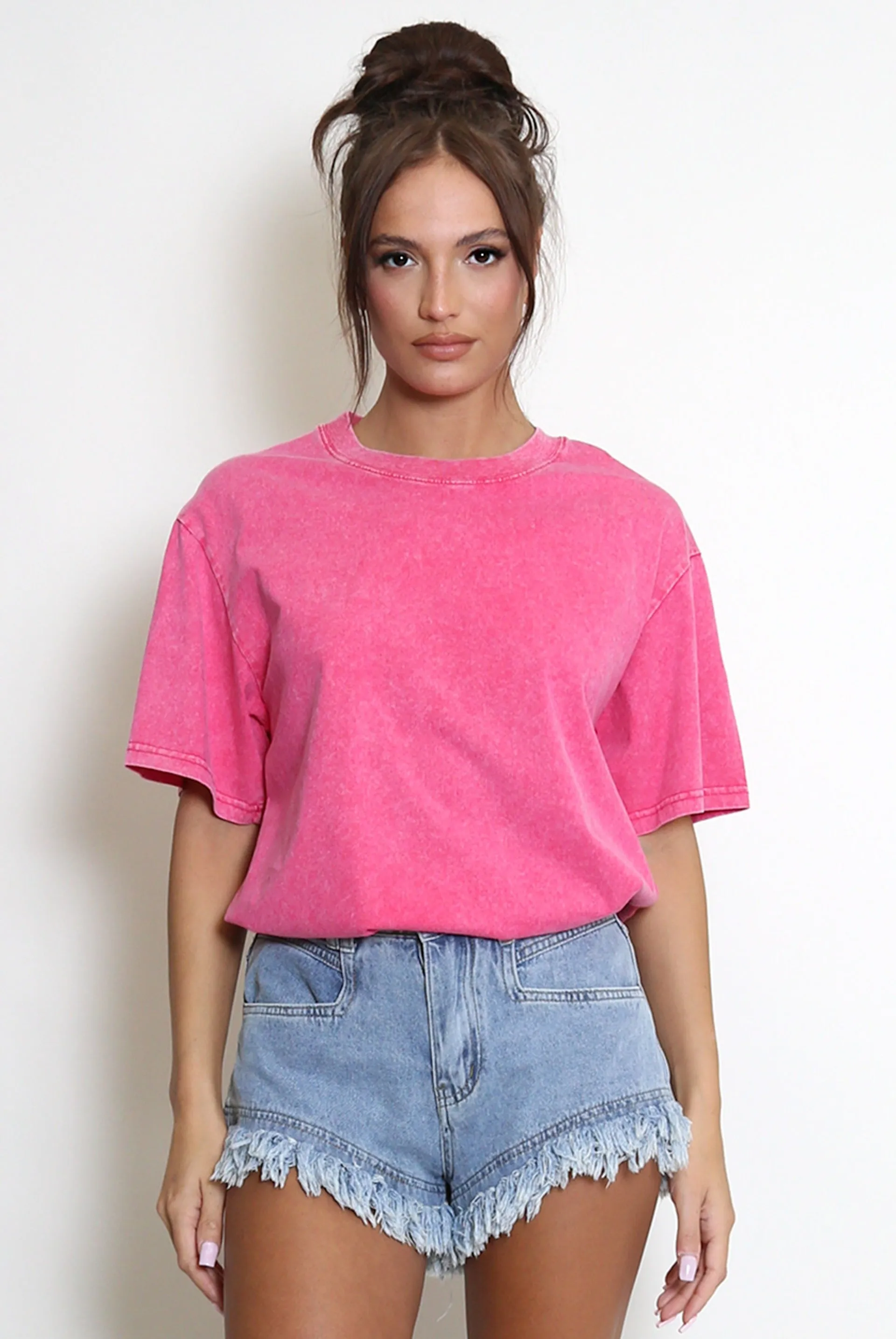 Acid Wash Baggy T-Shirts - Gemma sold by Storm Desire product image thumbnail 3