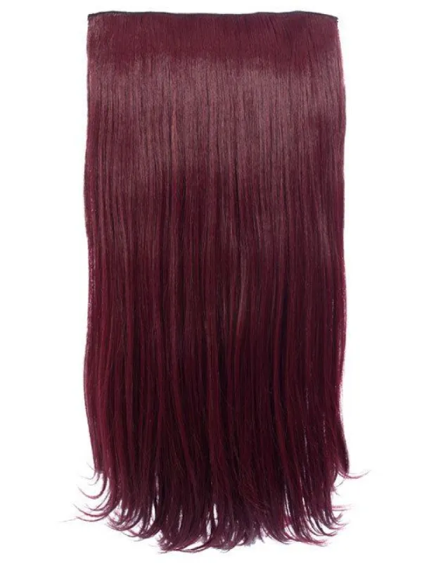 Envy 3 Weft Straight 22″-24″ Hair Extensions in Burgundy sold by Storm Desire