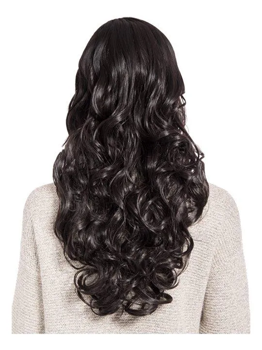 Olivia Curly Full Head Wig in Raven sold by Storm Desire