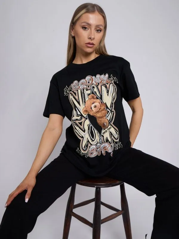 Bronx City Graphic T-Shirt - Harper sold by Storm Desire