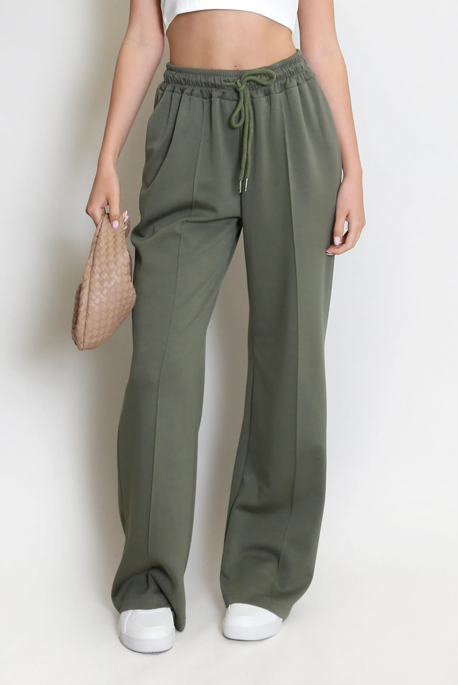 Elasticated Wide Leg Joggers - Faith sold by Storm Desire product image thumbnail 4