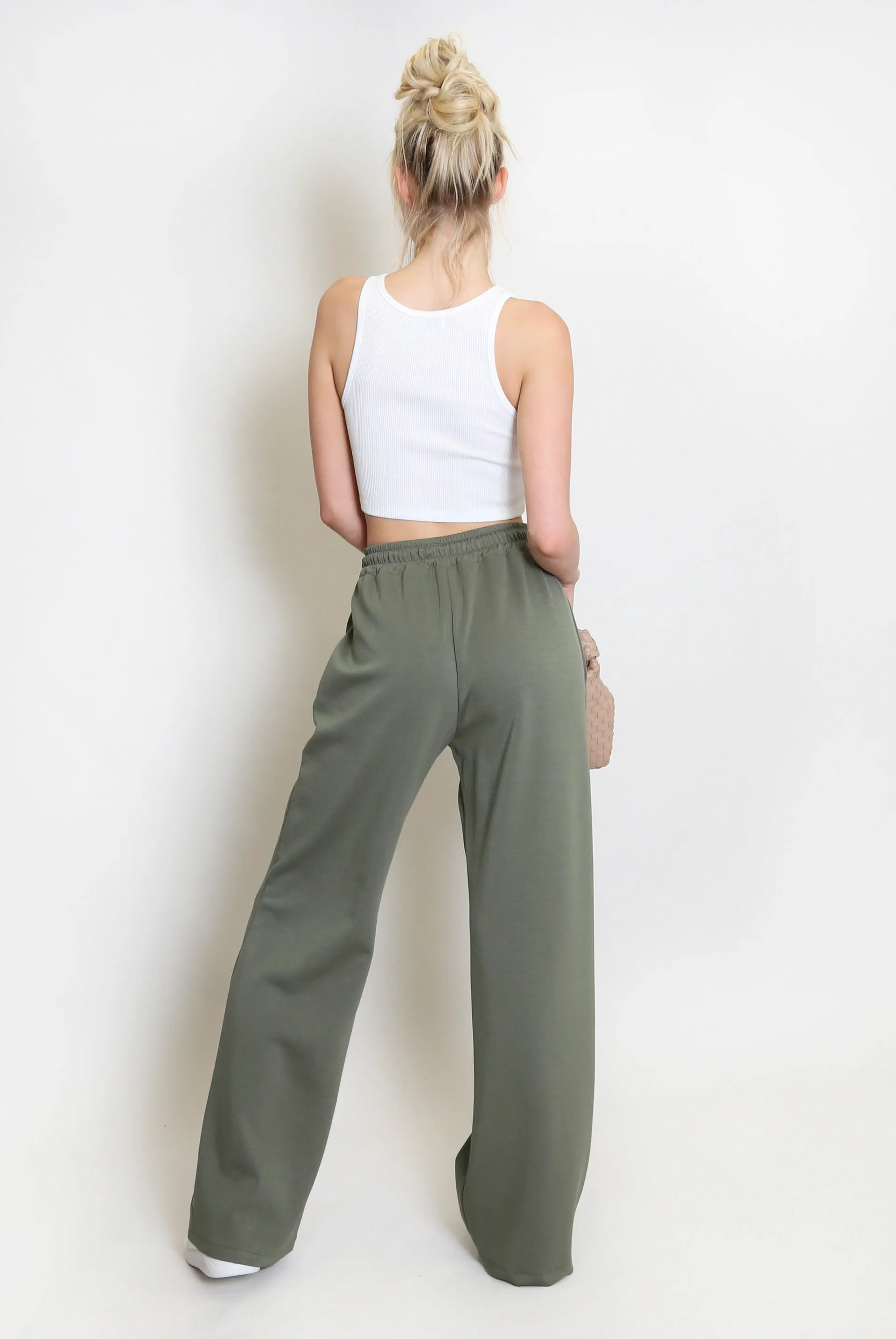 Elasticated Wide Leg Joggers - Faith sold by Storm Desire product image thumbnail 3