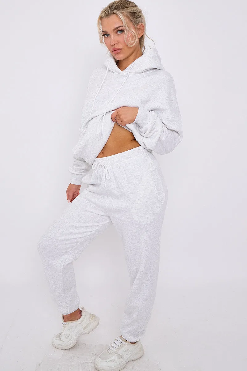 Bleach Grey Casual Oversize Joggers Loungewear - Gloria sold by Storm Desire