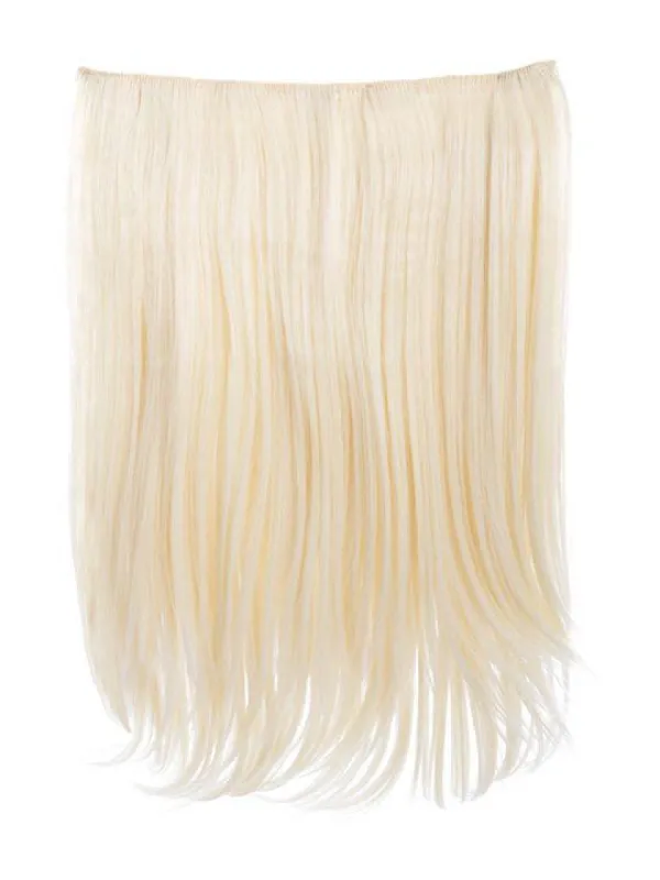 Dolce 1 Weft 18″ Straight Hair Extensions In Pure Blonde sold by Storm Desire
