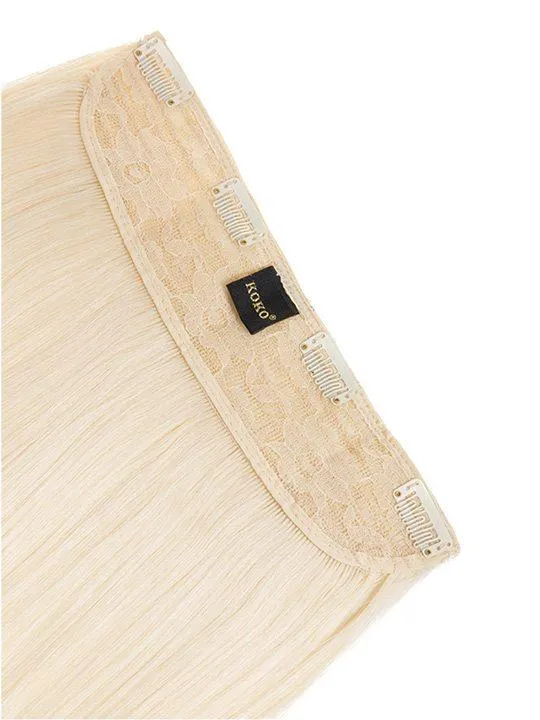 Dolce 1 Weft 18″ Straight Hair Extensions In Pure Blonde sold by Storm Desire product image thumbnail 2