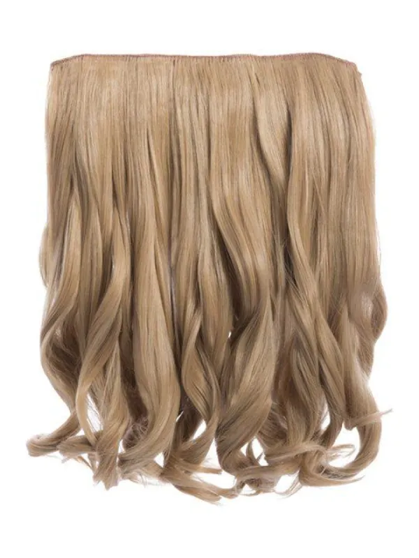Rosie 1 Weft 16″ Curly Hair Extensions In Caramel Blonde sold by Storm Desire