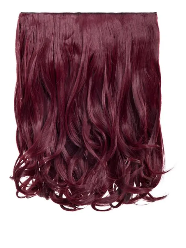 Rosie 1 Weft 16″ Curly Hair Extensions In Burgundy sold by Storm Desire