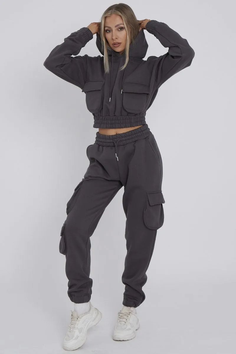 Cargo Pockets Fleece Tracksuit - Emma sold by Storm Desire product image thumbnail 5