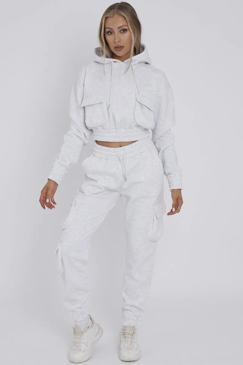 Cargo Pockets Fleece Tracksuit - Emma sold by Storm Desire product image thumbnail 2