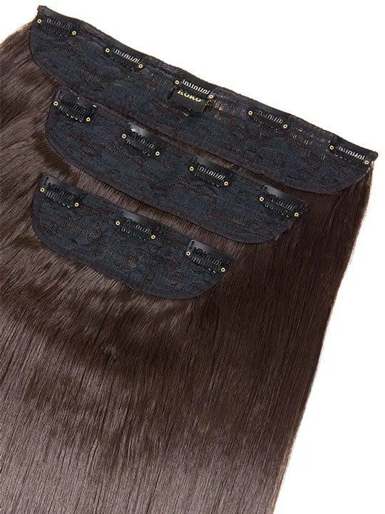 Envy 3 Weft Straight 22″-24″ Hair Extensions in Chocolate Brown sold by Storm Desire product image thumbnail 2