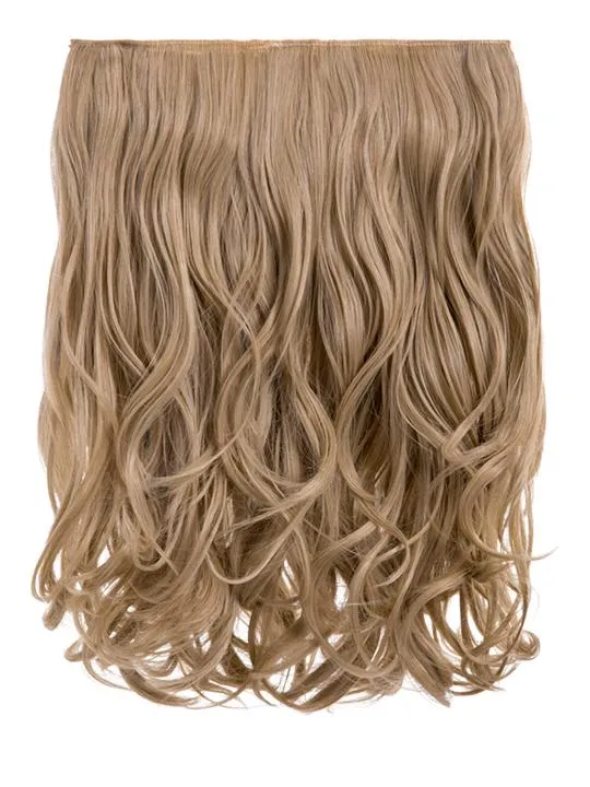 Rosie 1 Weft 16″ Curly Hair Extensions In California Blonde sold by Storm Desire