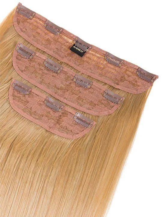Envy 3 Weft Straight 22″-24″ Hair Extensions in Caramel Blonde sold by Storm Desire product image thumbnail 2