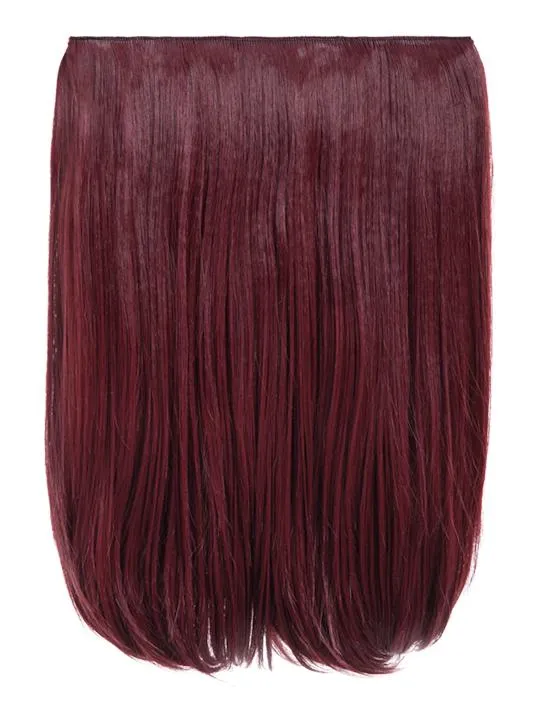 Dolce 1 Weft 18″ Straight Hair Extensions In Burgundy sold by Storm Desire