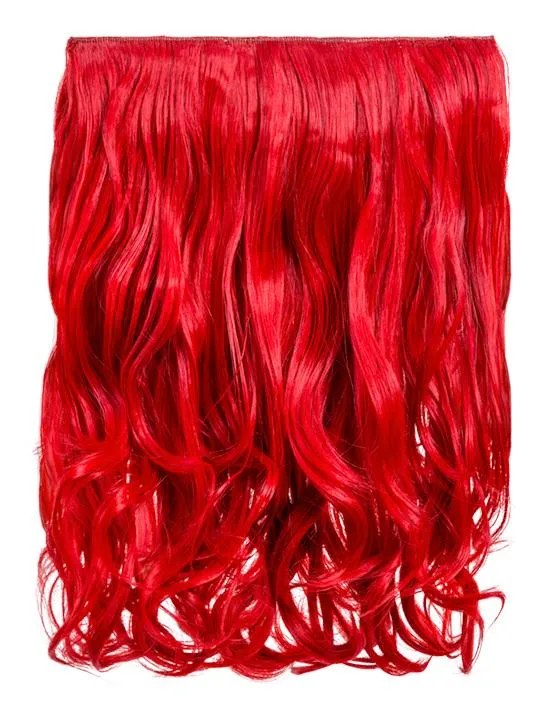 Rosie 1 Weft 16″ Curly Hair Extensions In Red sold by Storm Desire