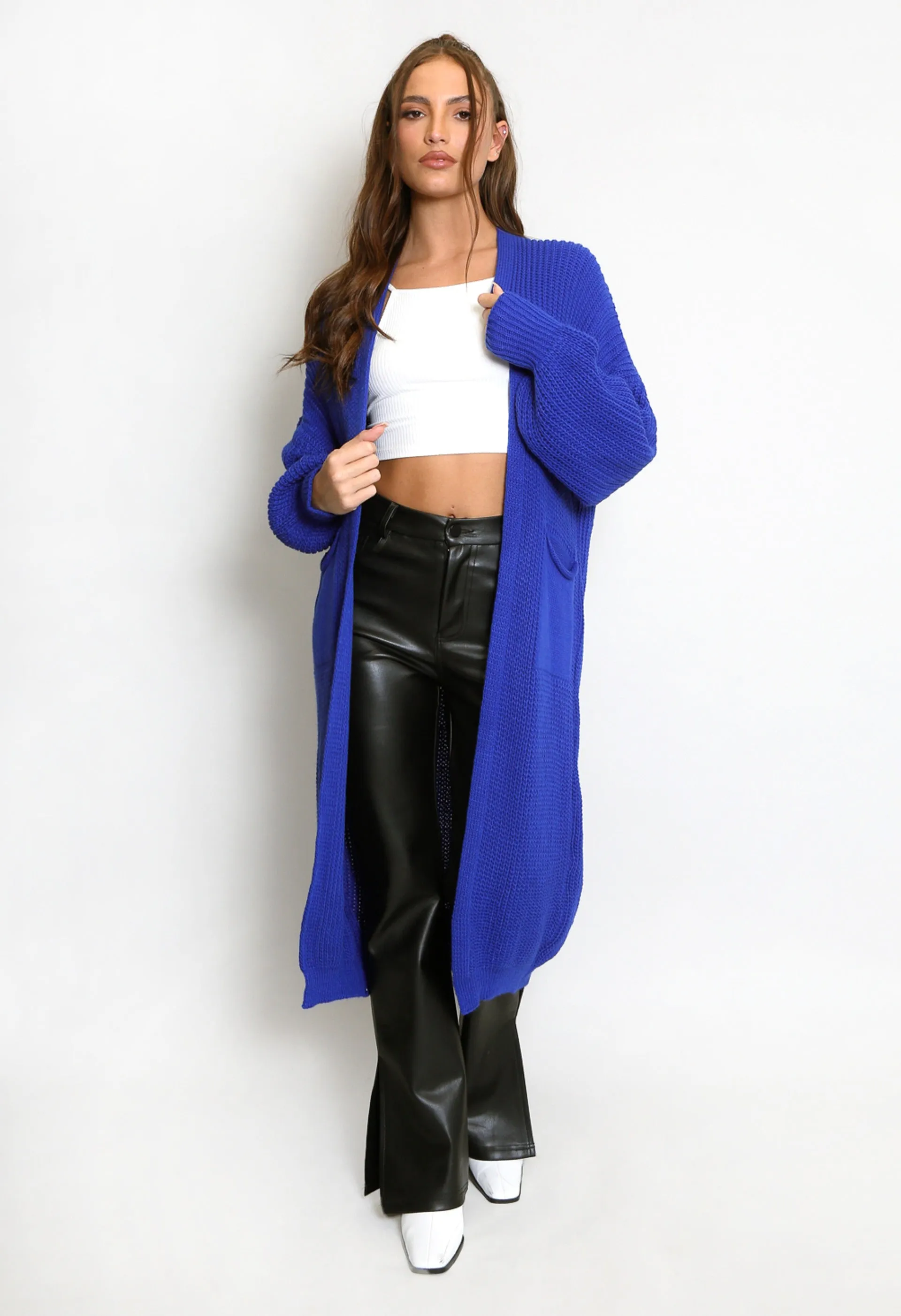 Oversize Longline Knitted Cardigan - Kori sold by Storm Desire product image thumbnail 4