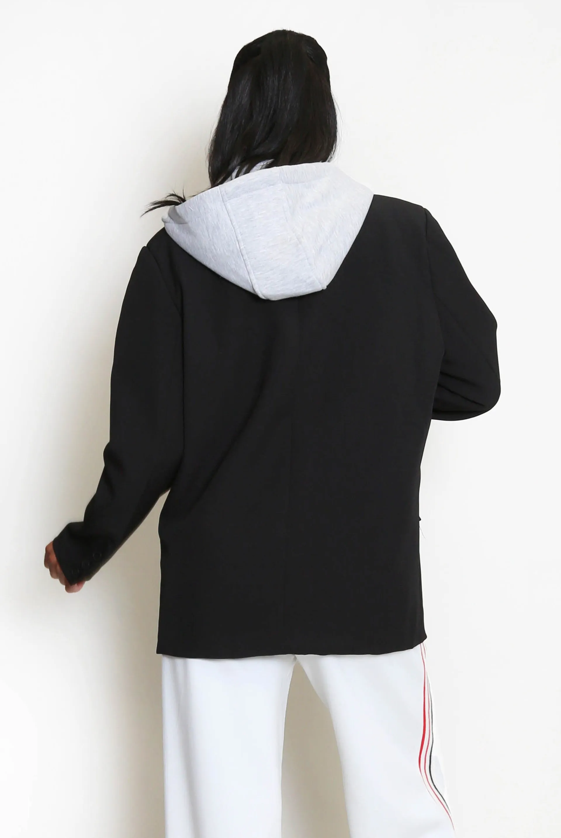 Combined Blazer Hooded Blazer Jacket - Viviana sold by Storm Desire product image thumbnail 4