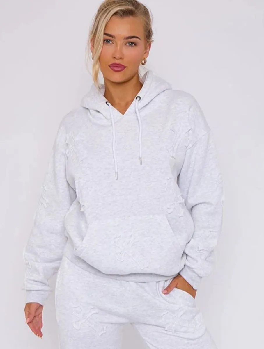 Oversized Crucifix Jersey hoodie - Winter sold by Storm Desire product image thumbnail 3