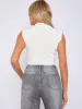Cable Knitted Crop Jumper - Demi sold by Storm Desire