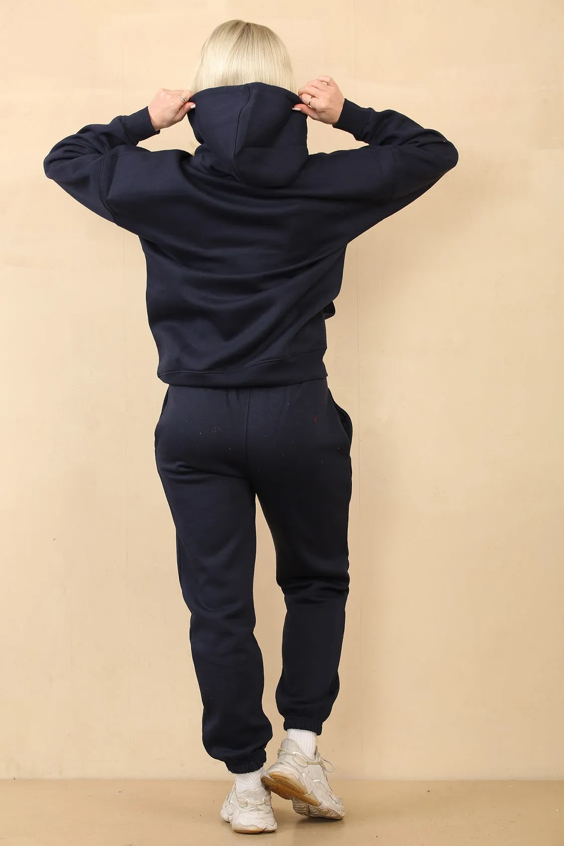 Hooded Oversize & Jogger Loungewear Set - Flora sold by Storm Desire product image thumbnail 3