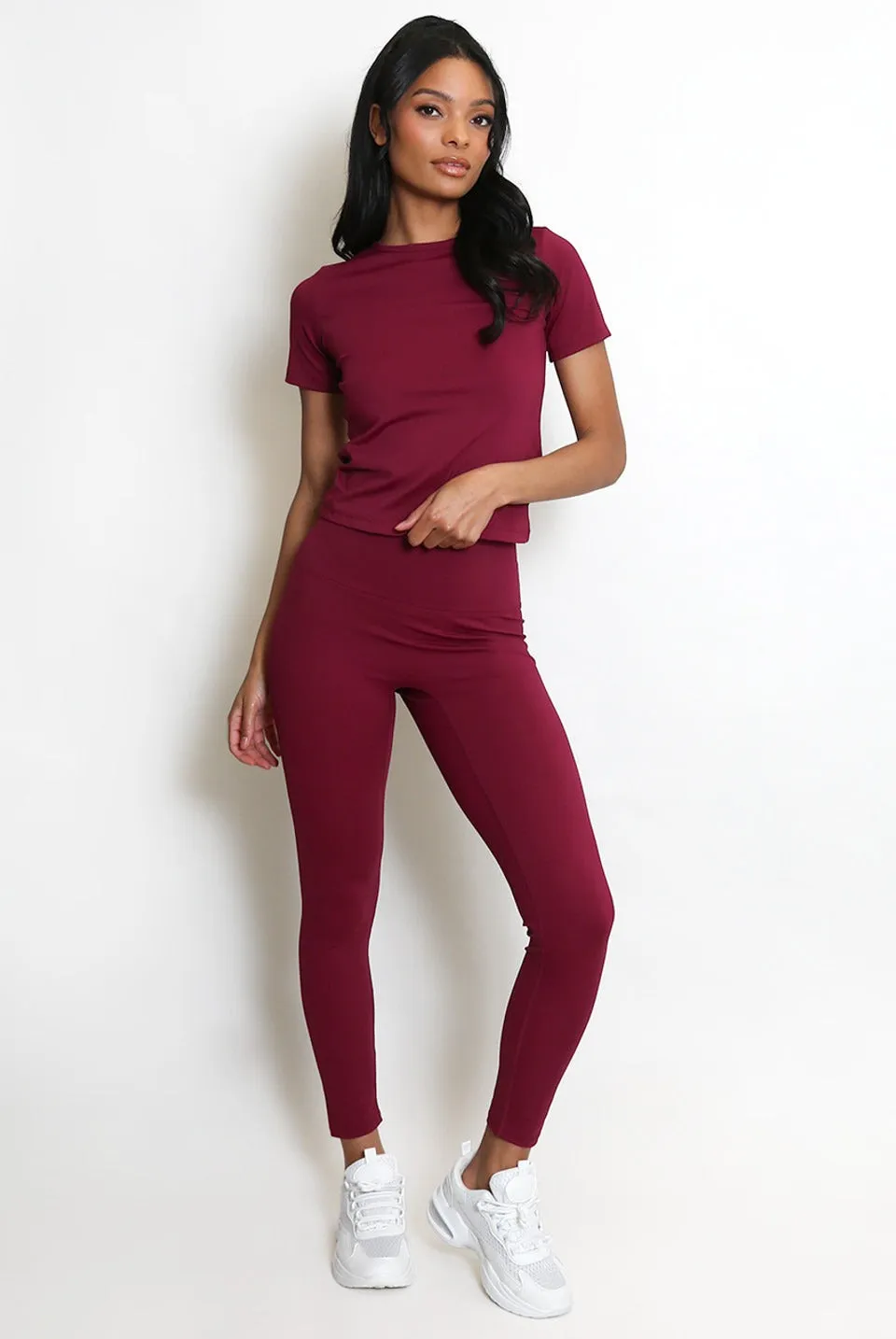 Athleisure T-shirt And Leggings Set - Oakley sold by Storm Desire product image thumbnail 4