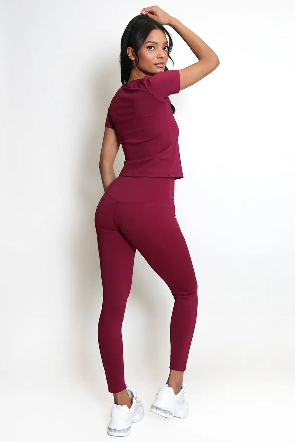 Athleisure T-shirt And Leggings Set - Oakley sold by Storm Desire product image thumbnail 5