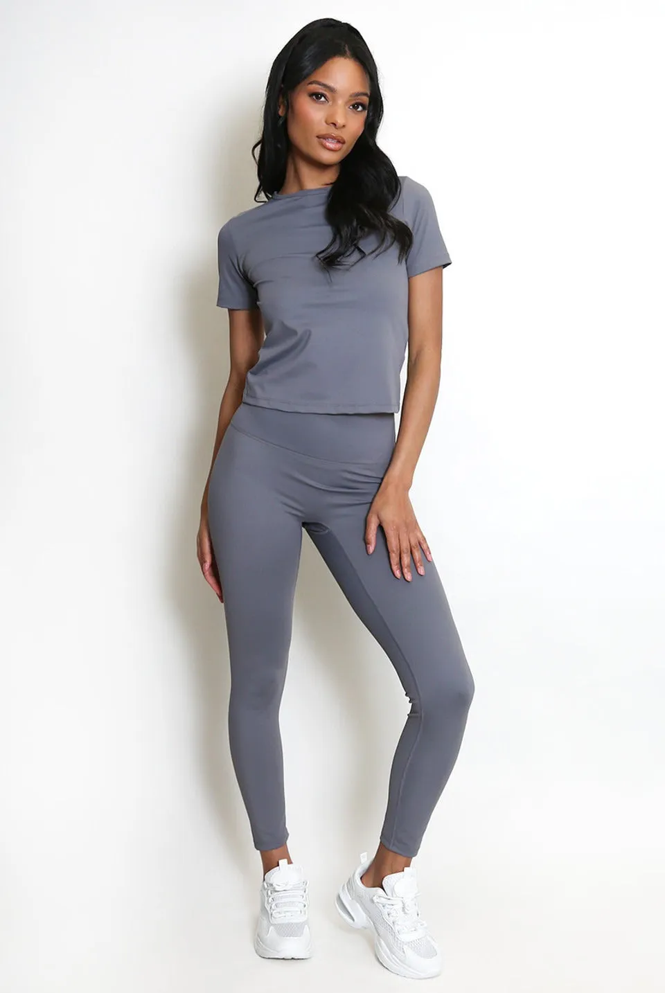 Athleisure T-shirt And Leggings Set - Oakley sold by Storm Desire