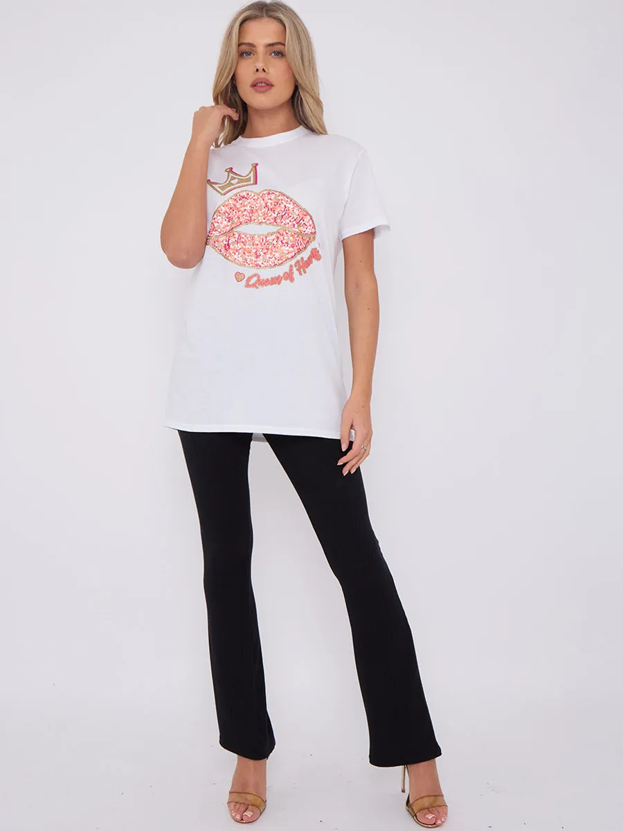 Queen Of Hearts T Shirt - Carolina sold by Storm Desire product image thumbnail 2