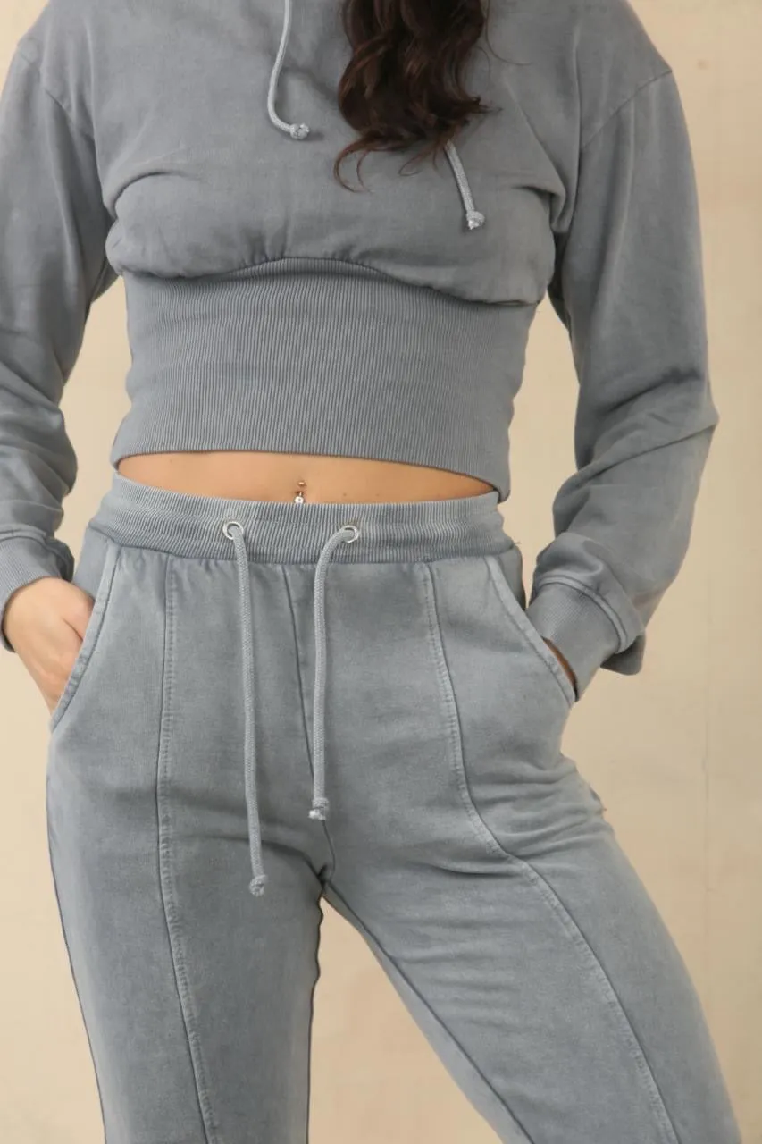 Acid Wash High Waist Tracksuit - Bianca sold by Storm Desire product image thumbnail 4