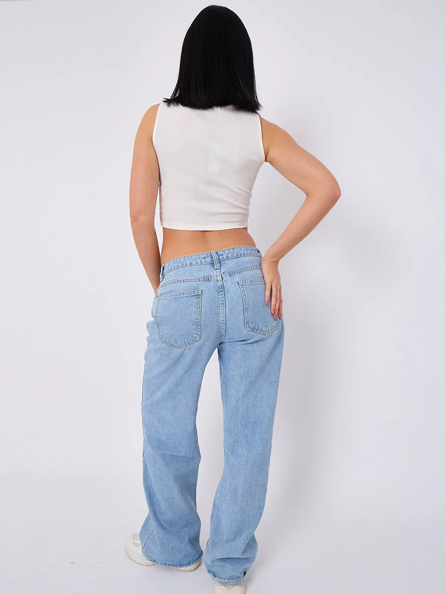 Bow Front Ribbed Crop Top - Blaire sold by Storm Desire product image thumbnail 3