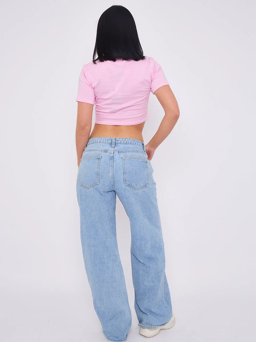 Xo Xo Graphic Printed Crop Top - Mariam sold by Storm Desire product image thumbnail 3