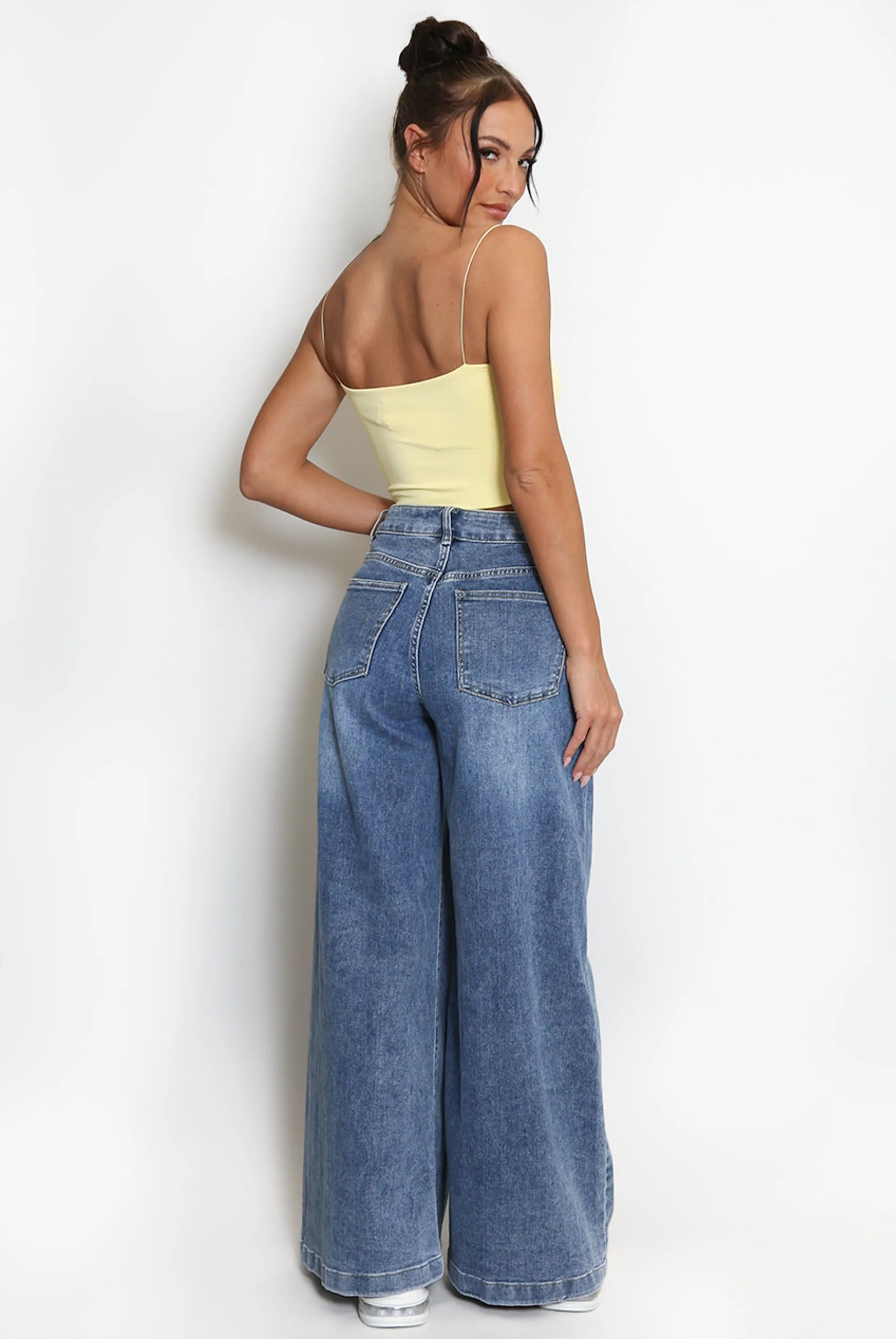 Strappy Cropped Cami Top - Miranda sold by Storm Desire product image thumbnail 3