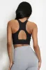 Cut Out Back Active Crop Gym Top - Amaia sold by Storm Desire