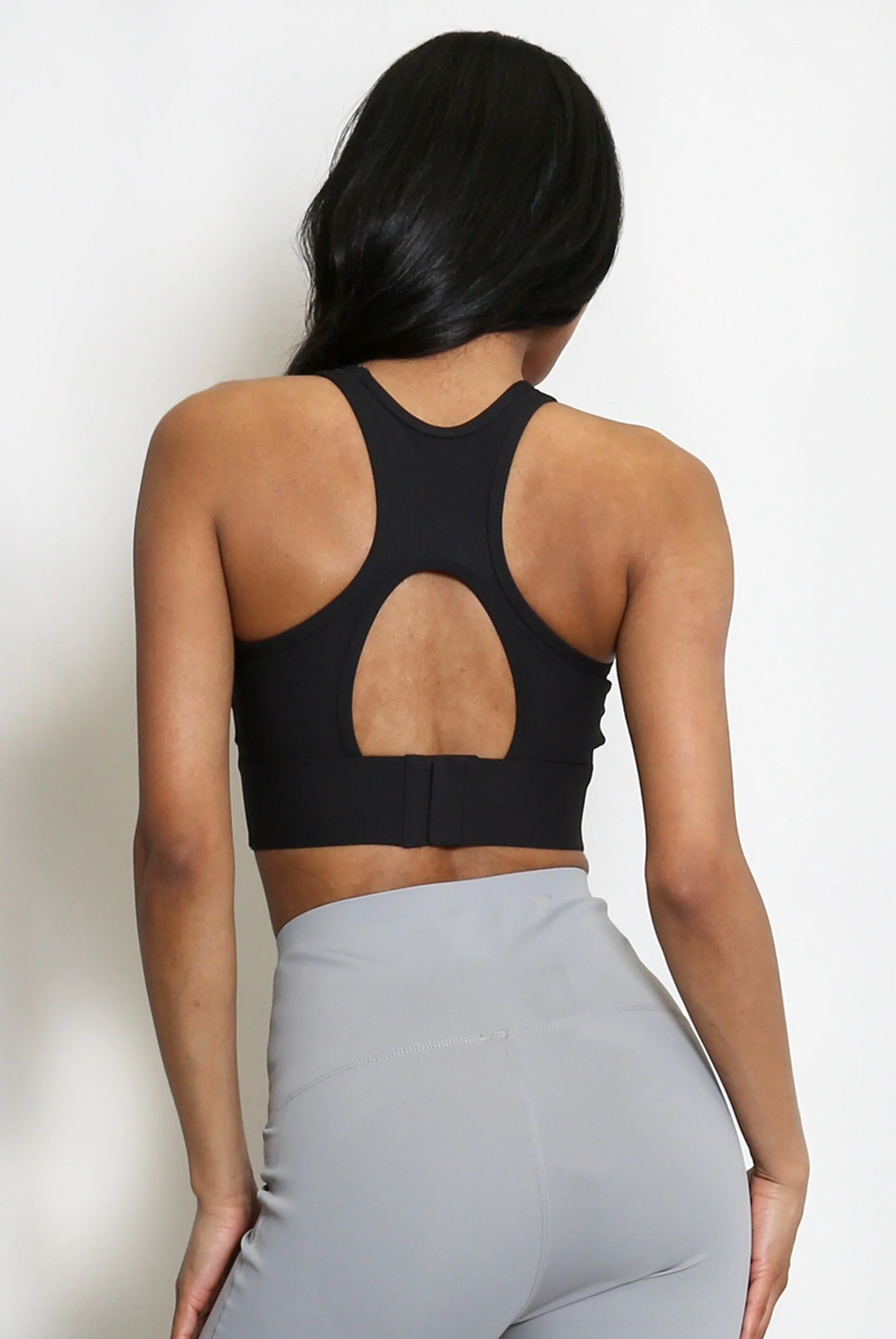 Cut Out Back Active Crop Gym Top - Amaia sold by Storm Desire product image thumbnail 5
