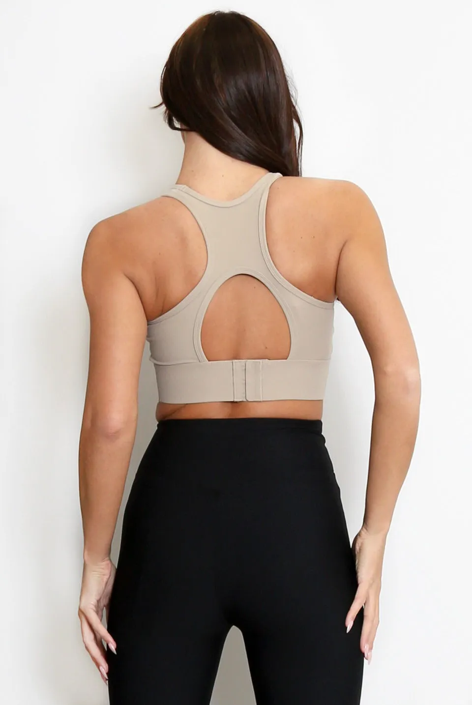 Cut Out Back Active Crop Gym Top - Amaia sold by Storm Desire product image thumbnail 2