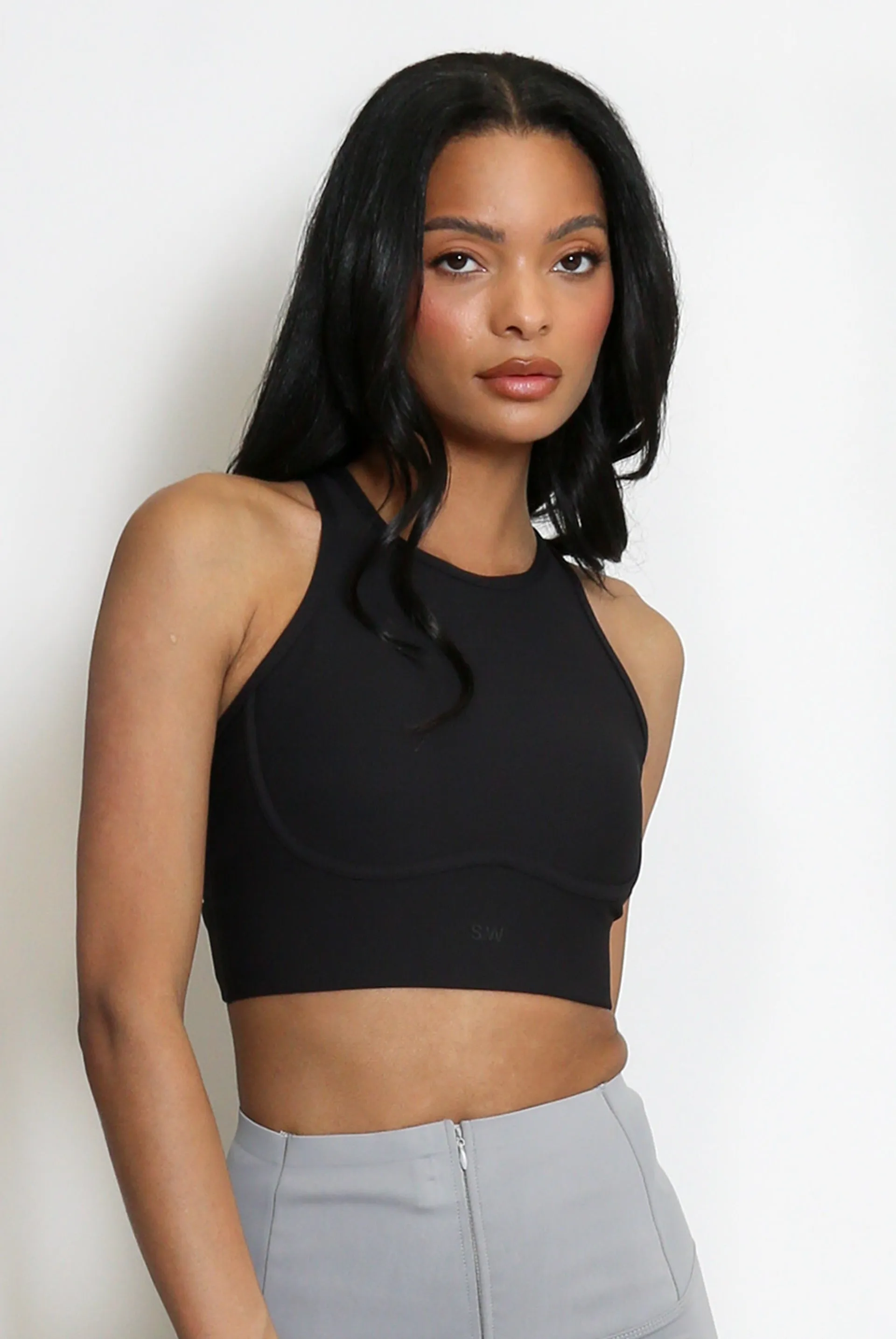 Cut Out Back Active Crop Gym Top - Amaia sold by Storm Desire product image thumbnail 4