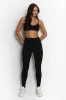Visible Seam Bralette & Leggings Gym Set - Marigold sold by Storm Desire