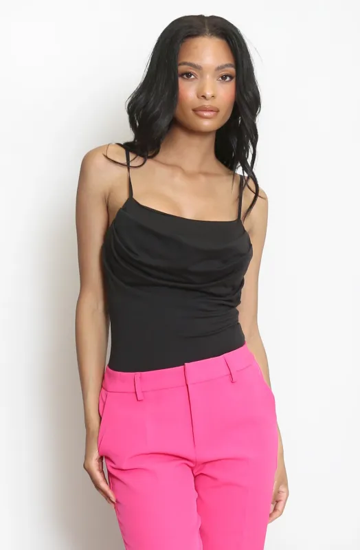 Drape Cowl Neck Bodysuit - Coraline sold by Storm Desire