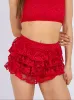 Lace Slinky Frill Mini Skort - Charley sold by Storm Desire