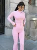 Back In Stock Active Zip Top And Push Up Flare Trouser Set - Hayden sold by Storm Desire
