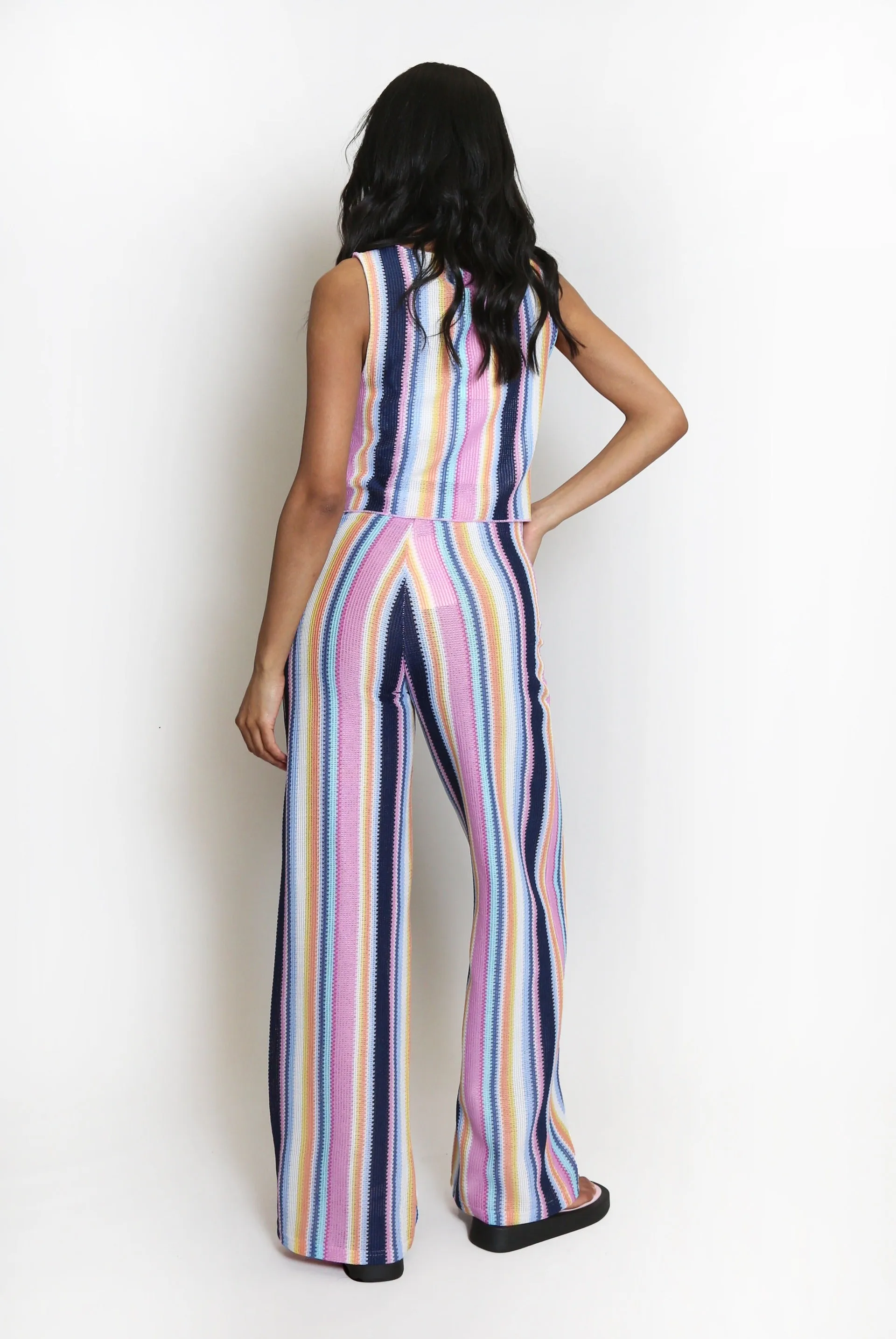 Zig Zag Striped Waistcoat And Trousers Set - Bethany sold by Storm Desire product image thumbnail 5