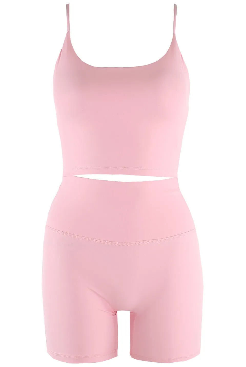 Active Strappy Crop Top And Shorts Set - Inaya sold by Storm Desire