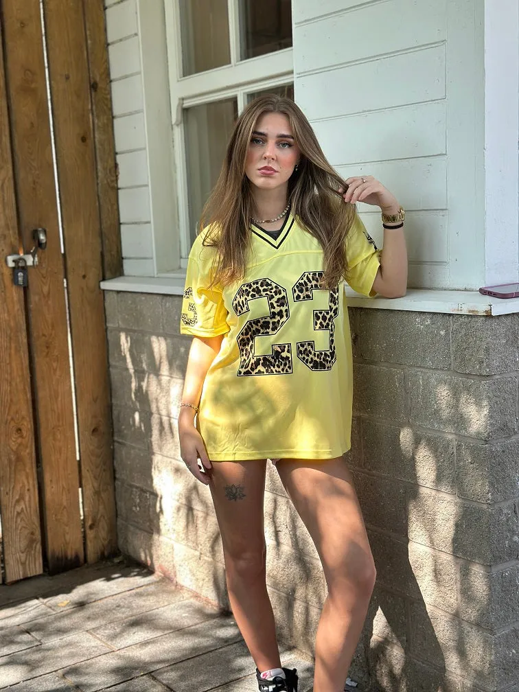 Animal Print 23 American Football Top - Charleigh sold by Storm Desire