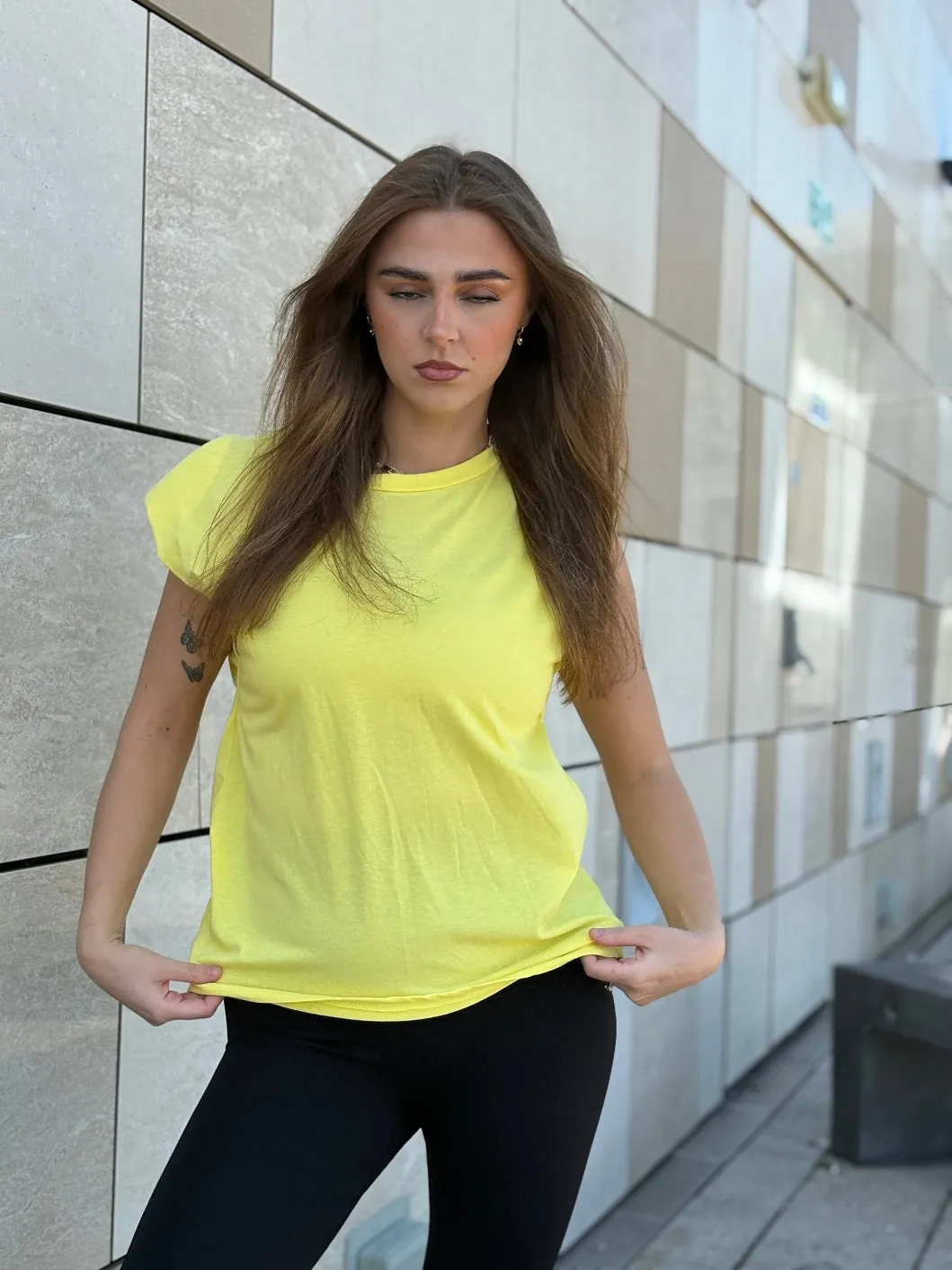 Padded Shoulder Summer Top - Chelsea sold by Storm Desire product image thumbnail 3