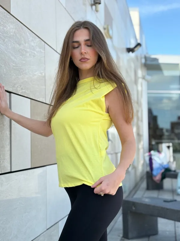 Padded Shoulder Summer Top - Chelsea sold by Storm Desire